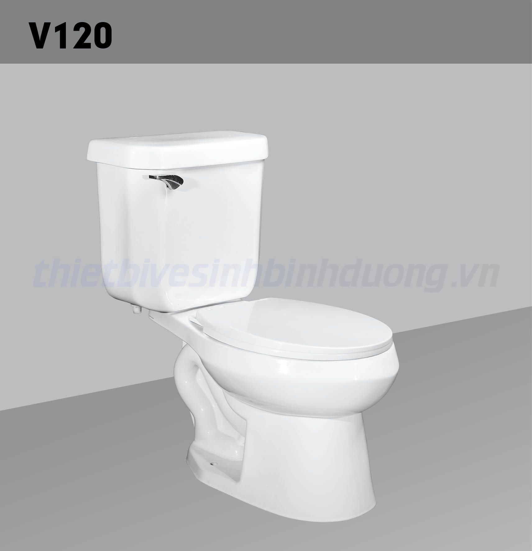 Bồn cầu sứ Hảo Cảnh HC V120
